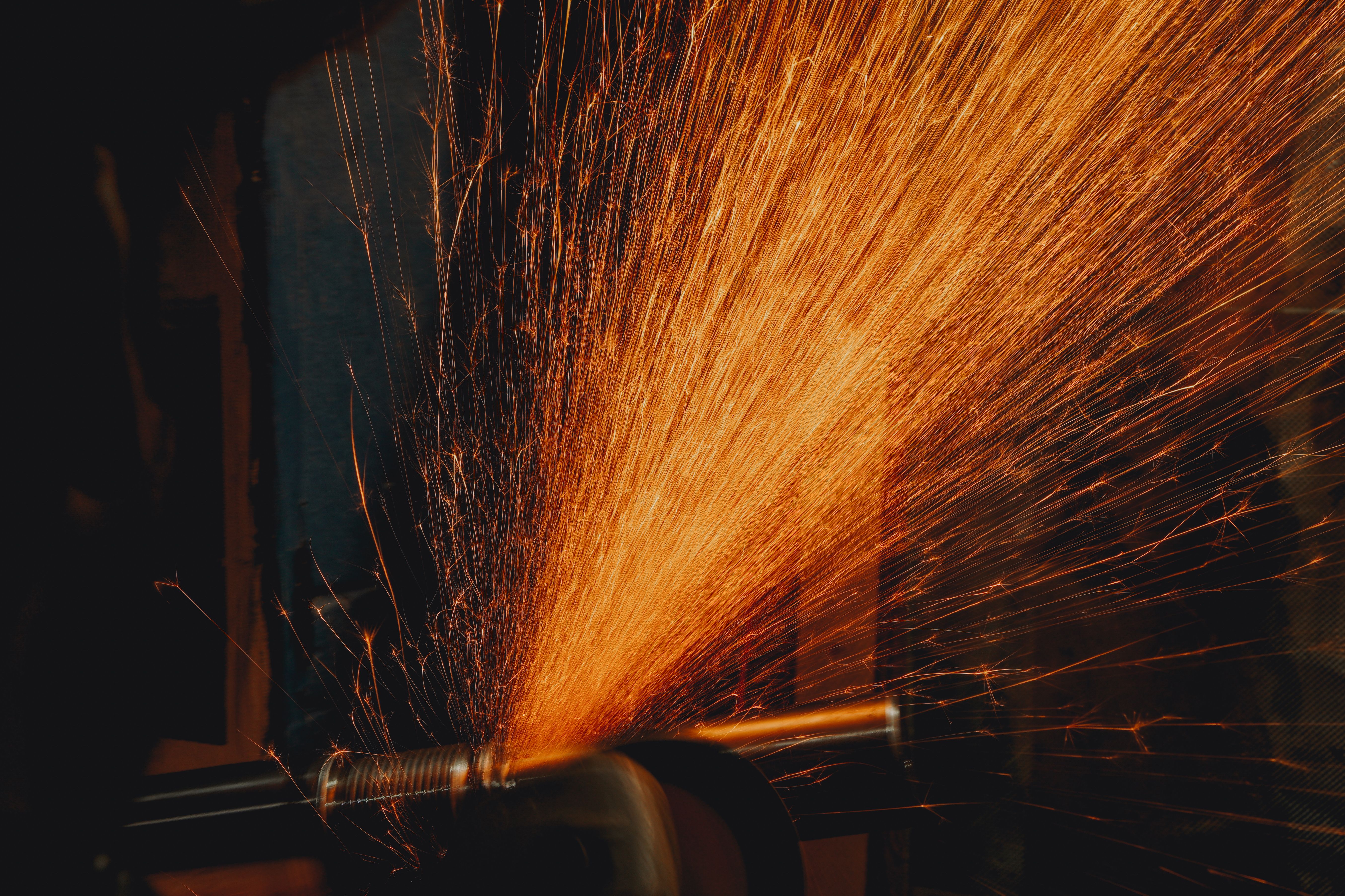 Welded steel structure component